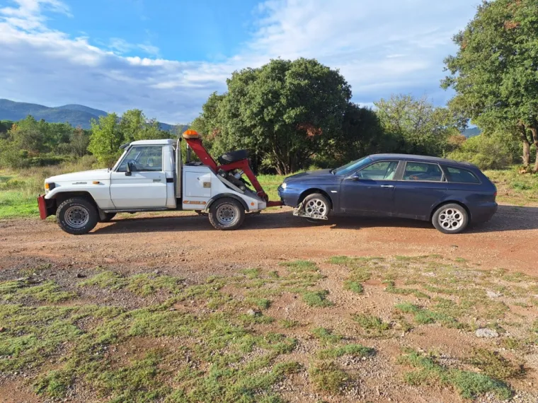 Enlèvement épave Alfa Romeo 156 au Muy, Fréjus, Enlèvement Epave Var