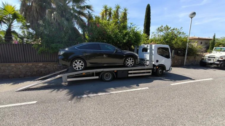 Enlèvement épave Mazda 6 à Saint Raphaël, Fréjus, Enlèvement Epave Var