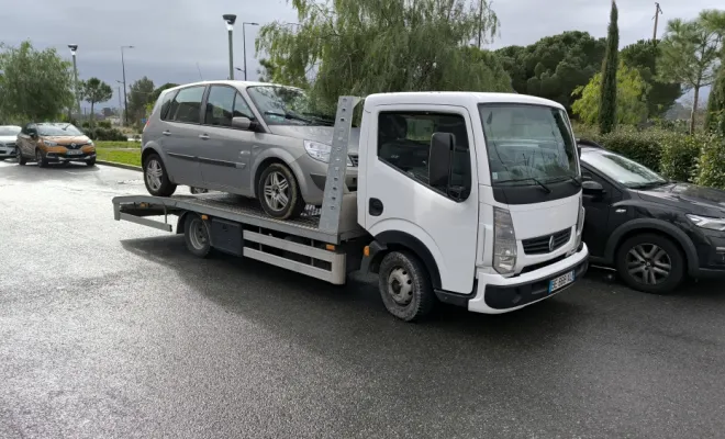 Février 2025, Fréjus, Enlèvement Epave Var